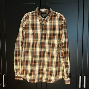 Men’s Large vintage flannel work shirt